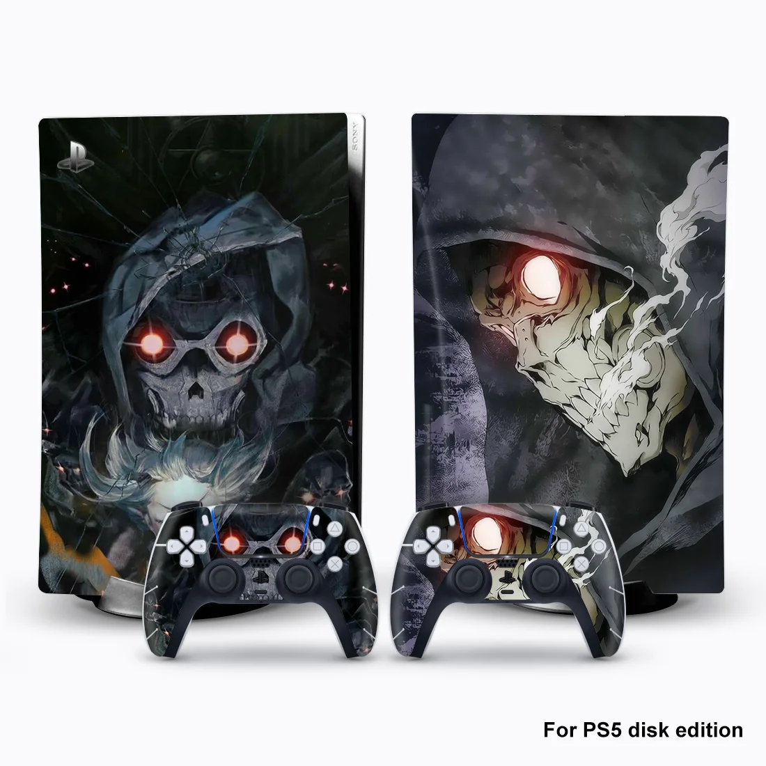 

Стикеры с рисунком черепа PS5 для консоли PlayStation 5 и контроллера PS5