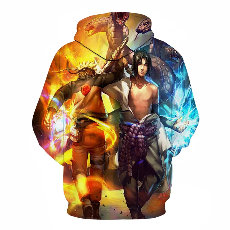 2019 Наруто толстовки куртка мужская 3D Толстовка плащ Акацуки Учиха итач Косплей