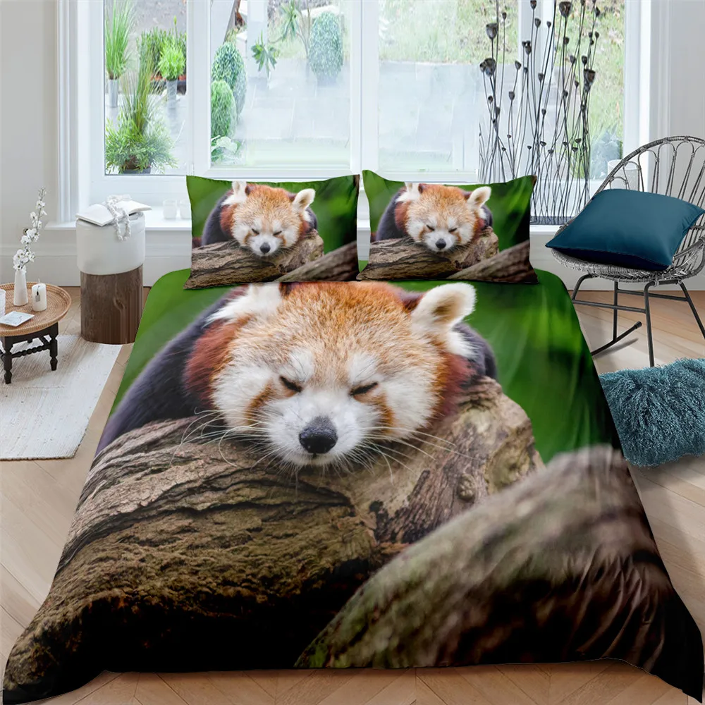 

Cute Brown Bear Bedding Set Duvet Cover Twin Queen King Single Size Pillowcase Home Textile Bed Cover Set Bed Bedclothes