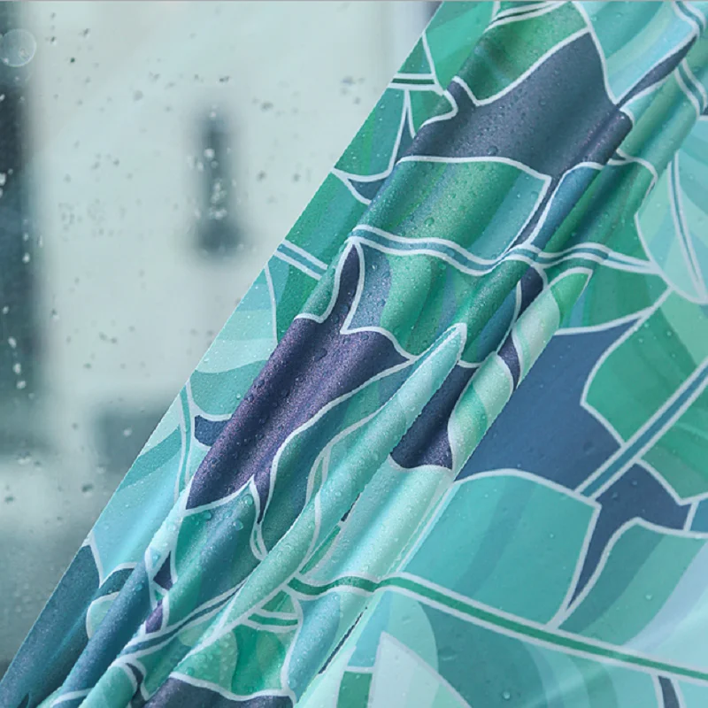 Статическая липкая стеклянная пленка с витражными листьями домашний декор ПВХ