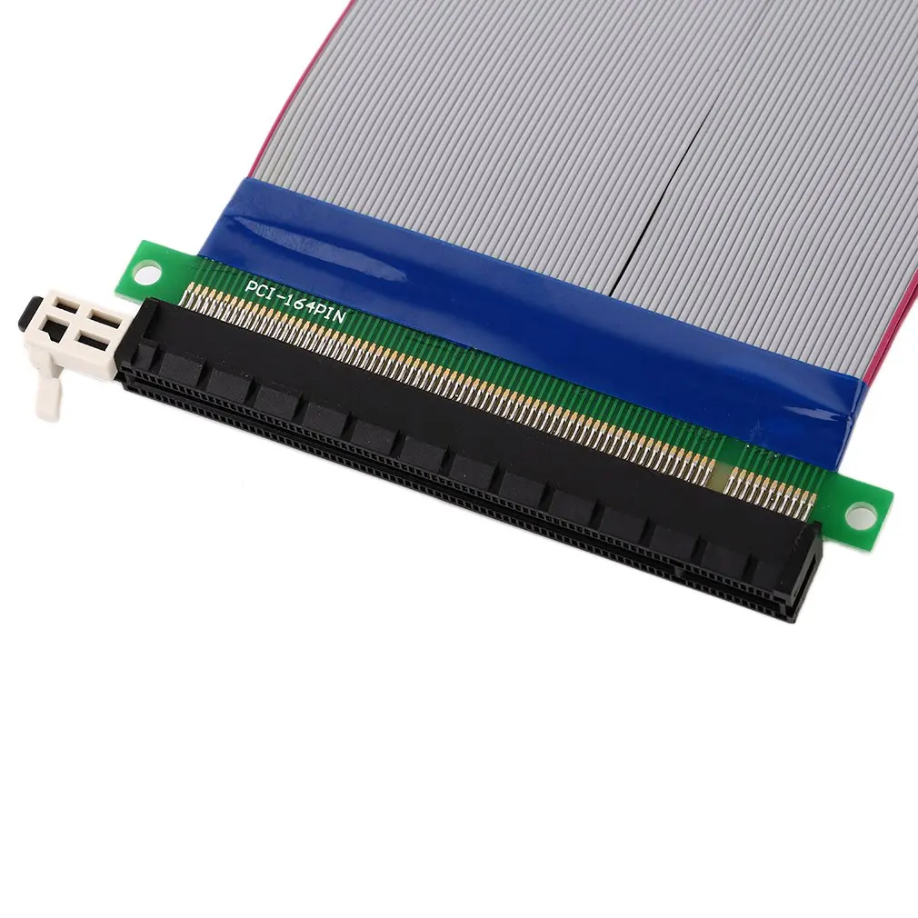 Профессиональный адаптер PCI Express E 16X Riser Card ленточный кабельный удлинитель