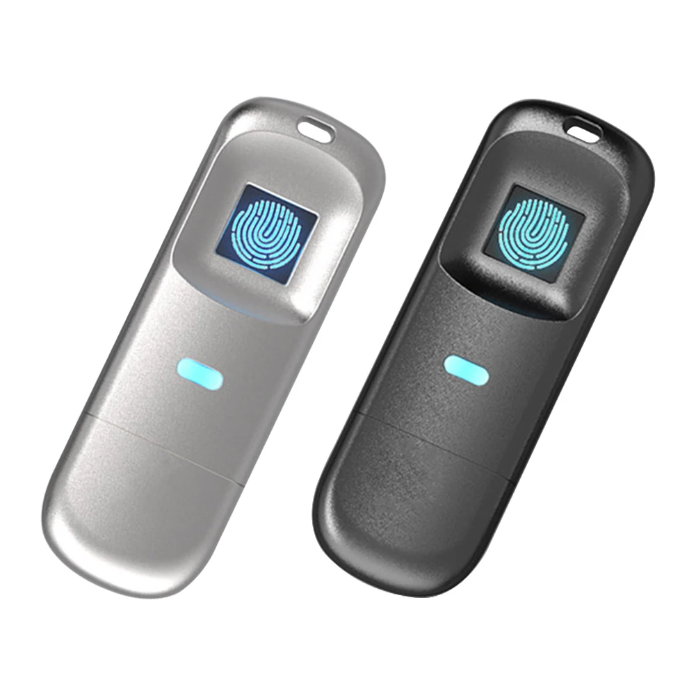 

USB-флеш-накопитель со сканером отпечатков пальцев, 32/64/128 ГБ, шифрование данных, точное распознавание конфиденциальности, USB2.0 U-диск для телеф...