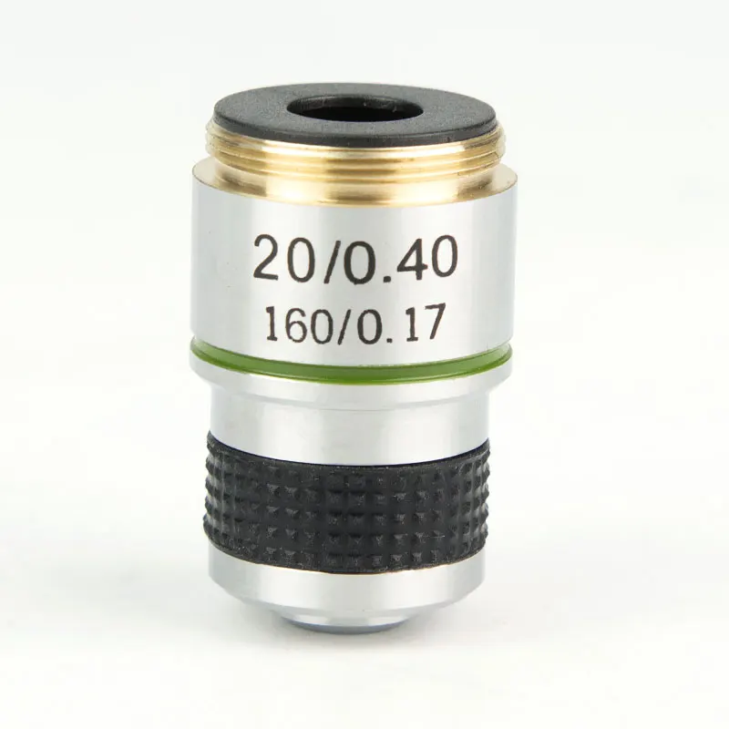 Биологический микроскоп 20X с оптическим увеличением ахроматическая линза