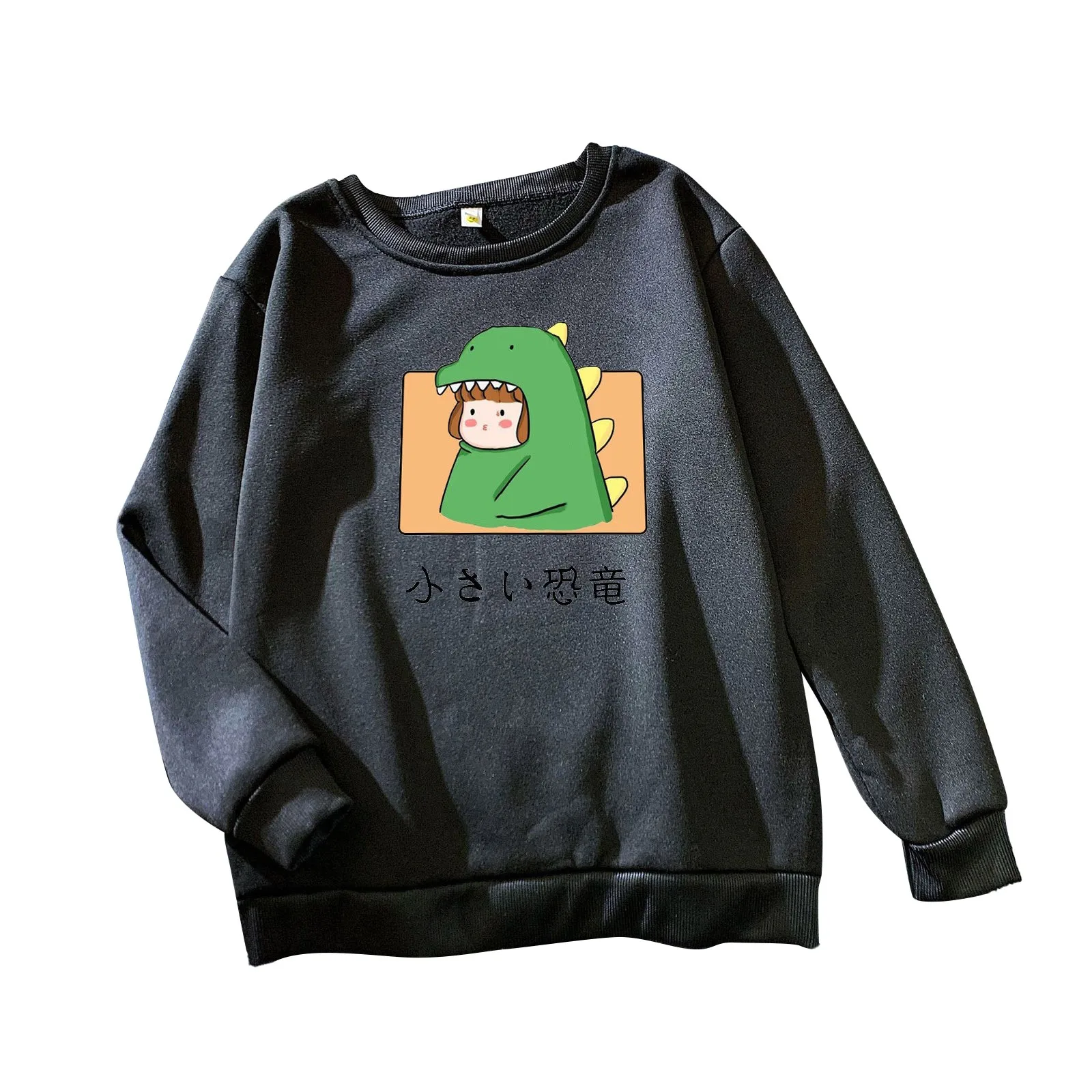 

Harajuku T Shirts Autumn Women'S Cute Pattern Printing Round Neck Pullover All-Match Ladied Tops T-Shirt Camisetas De Mujer