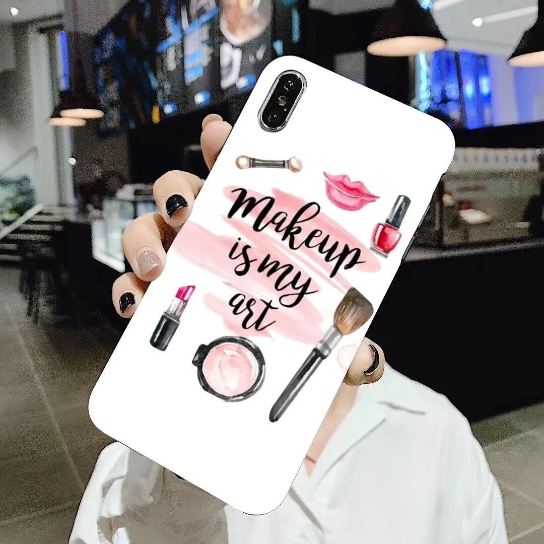 Для Samsung Galaxy A10 A30 A40 A50 A60 A70 S6 Active Note 10 Plus Edge M30 мягкий чехол макияж духи помада |