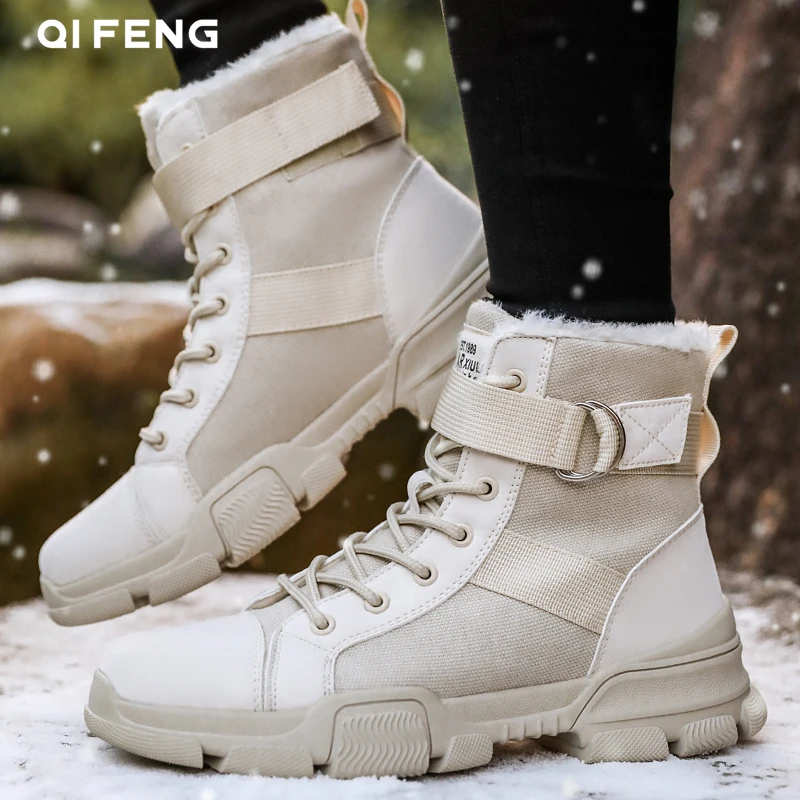 

High Quality Women Classic Snow Boots New Leather Natural Fur Winter Brand Womens Warm Shoes for Female Flat fashion Ankle Boot