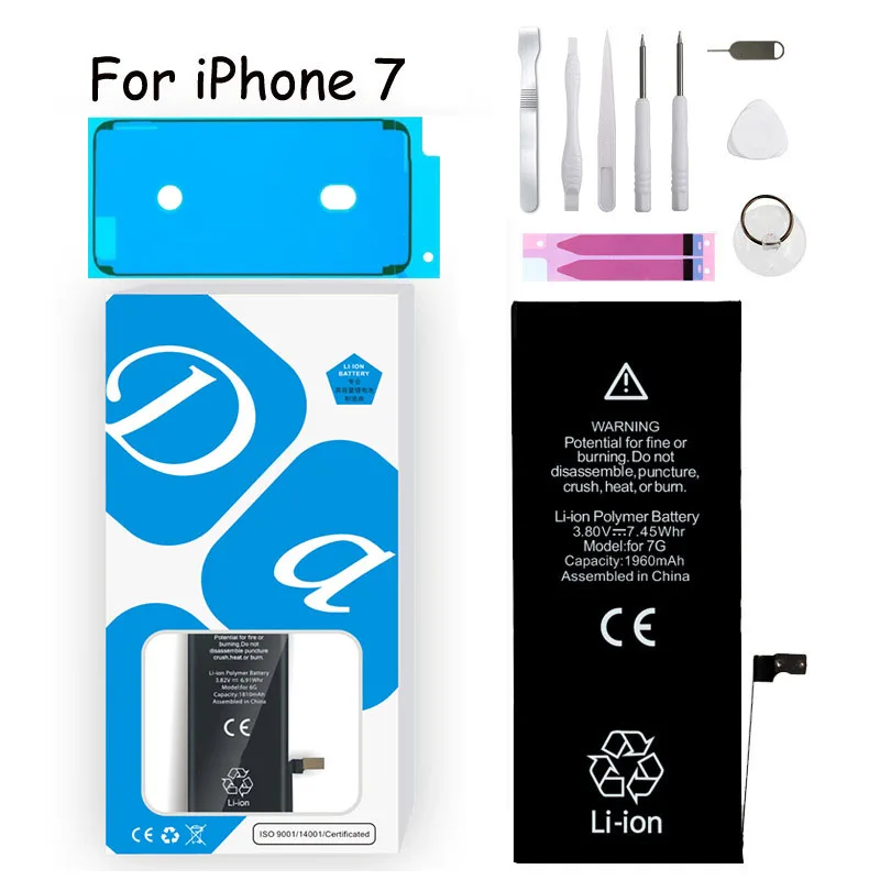 Batteria XDOU per IPhone 7 7G IPhone7 IPhone7G 1960mAh accessorio...