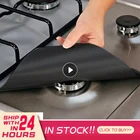 Крышки для газовой плиты, многоразовые, протекторы для плиты, 4 шт.