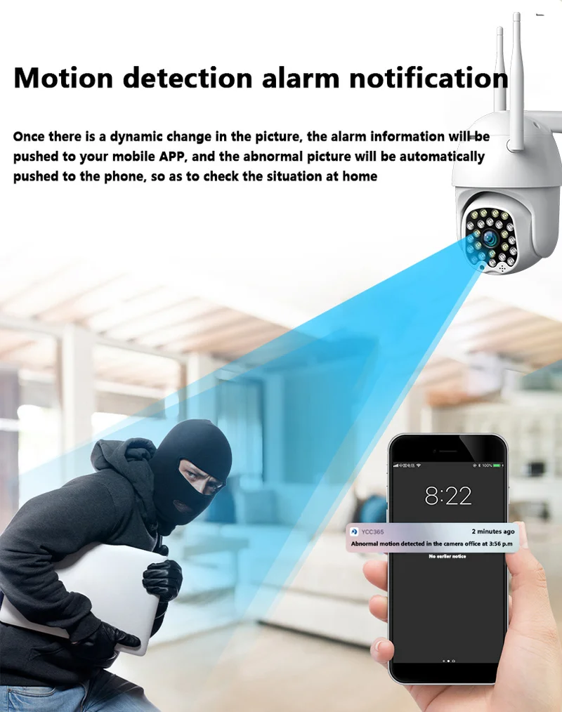 

1080P PTZ IP Camera Wifi Outdoor Speed Dome Wireless Wifi Security Camera Pan Tilt 23 LED Light Network CCTV Surveillance IP Cam