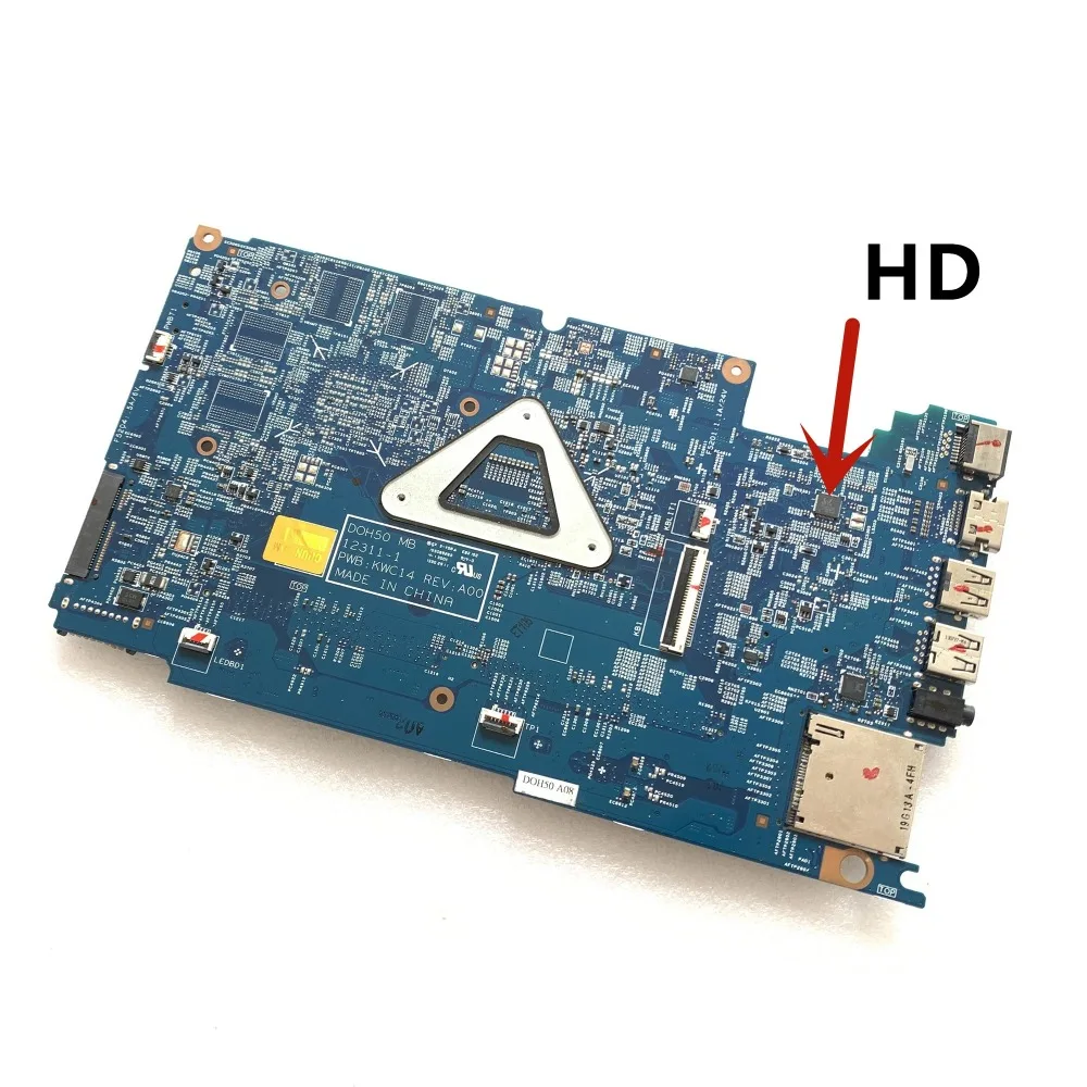 KEFU T06GG для DELL INSPIRON 7537 материнская плата для ноутбука CN-0T06GG DOH50 12311-2 PWB: KJ7NX REV: A00 материнская плата I3-4010U ноутбука