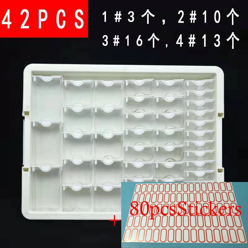 5d DIY алмазная живопись аксессуары квадратная круглая коробка для хранения Новый