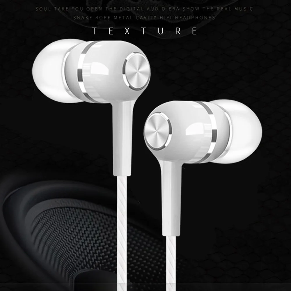 Спортивные Универсальные наушники вкладыши S12 с микрофоном и наушниками K