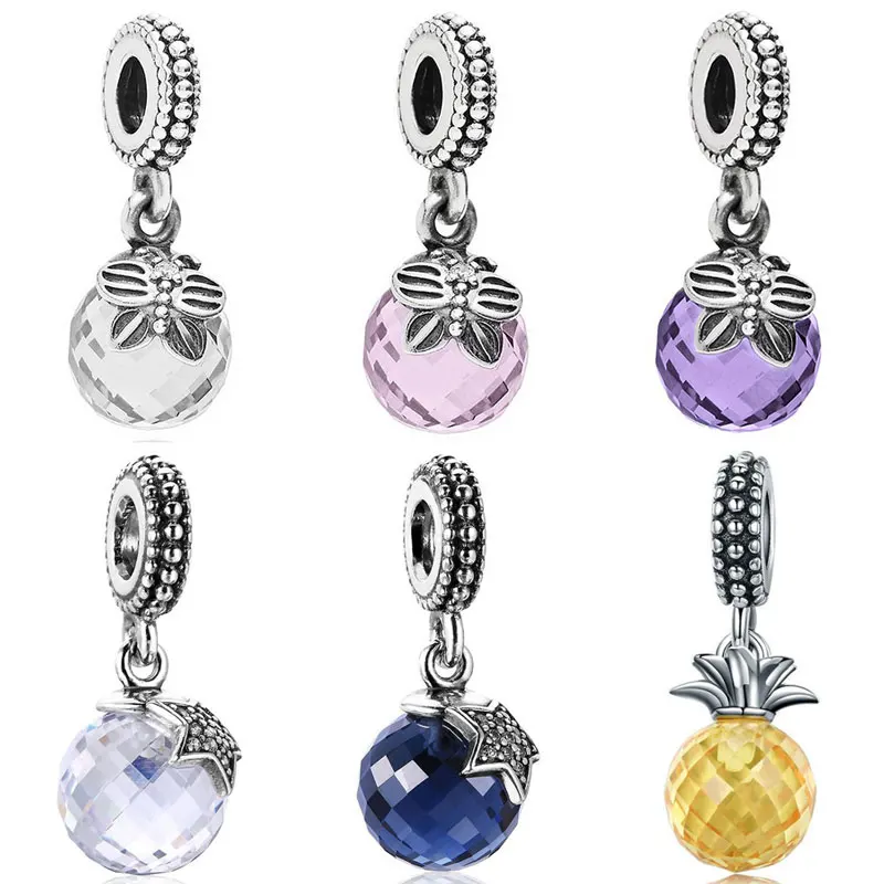 

Оригинальные Винтажные бусины-бабочки, ПАВЕ звезды, яркие блестящие бусины, DIY ювелирные изделия, подходят для 925 стерлингового серебра, поп...