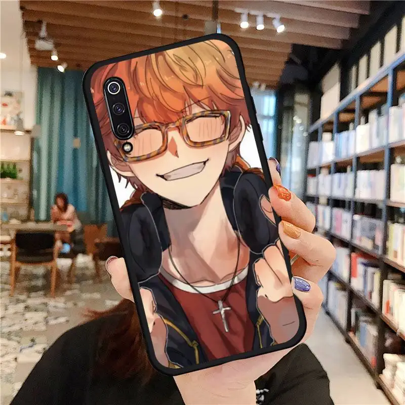 

707 Mystic Messenger Anime Phone Case black For Xiaomi Redmi mi note 7 8t 9 9t 9s 8 10 10t 11 pro lite K20 max 3