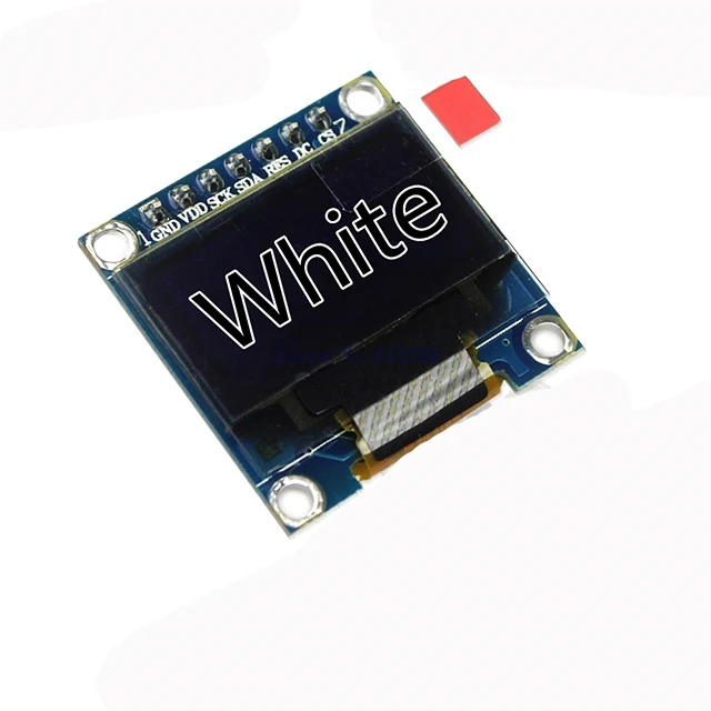 Модуль белого светодиодного дисплея O A20 0 96 дюйма 128X64 LED LCD светодиодный 2c IIC SPI 7pin