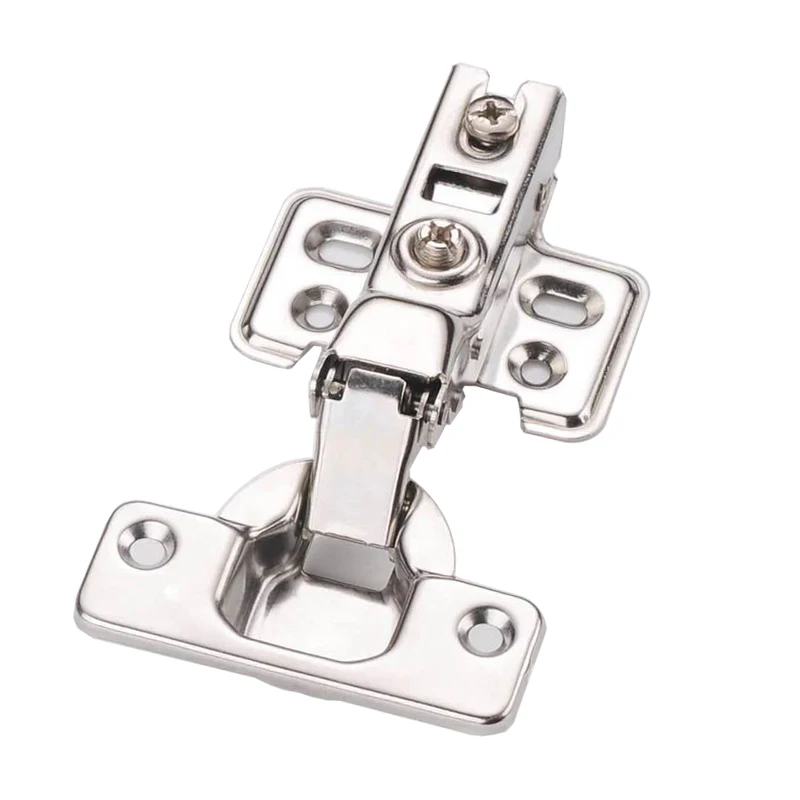 10 pcs hinges stainless steel hydraulic cabinet door hinge damper buffer soft quiet closing for all kitchen cupboard furniture free global shipping