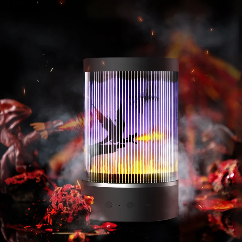 

Halloween Pumpkin Projector Flying Bird Bluetooth Music Light Creative Remote Control Product Star Night Light