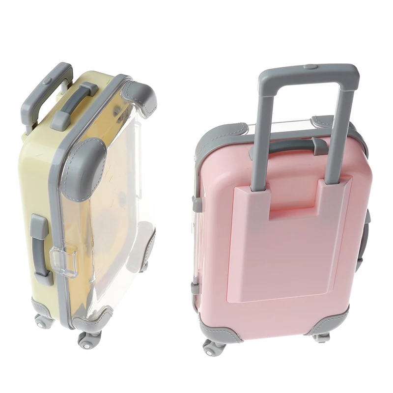 Чемодан багаж дорожный костюм детские игрушки мини пластик для куклы пластик| |