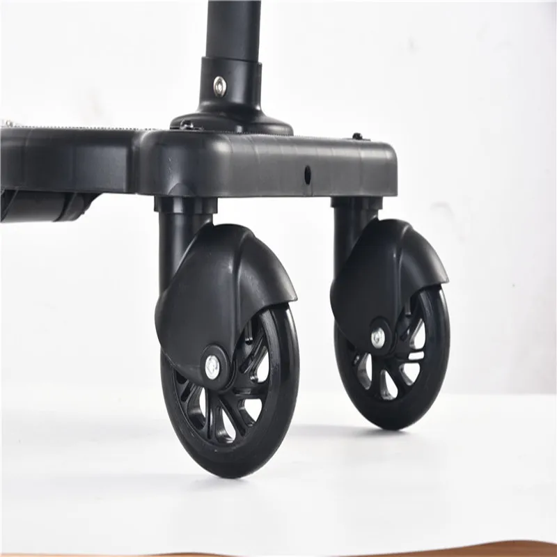 Adaptador de Pedal Universal para cochecito de ni&ntilde;os peque&ntilde;os, placa de pie con asiento, remolque auxiliar, patinete gemelo, autoestopista-1