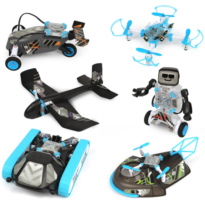 6 в 1 модульный stem образования салона автомобиля Kit головоломки собранные