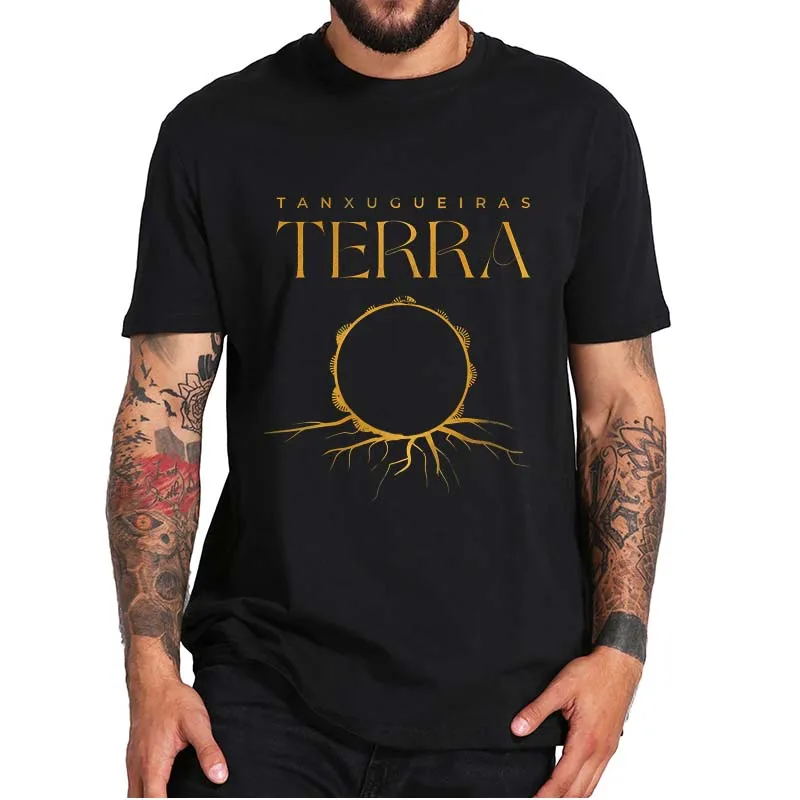 Футболка Terra tanxugueira-футболка с трио галийских проигрывателей тамбурина новый