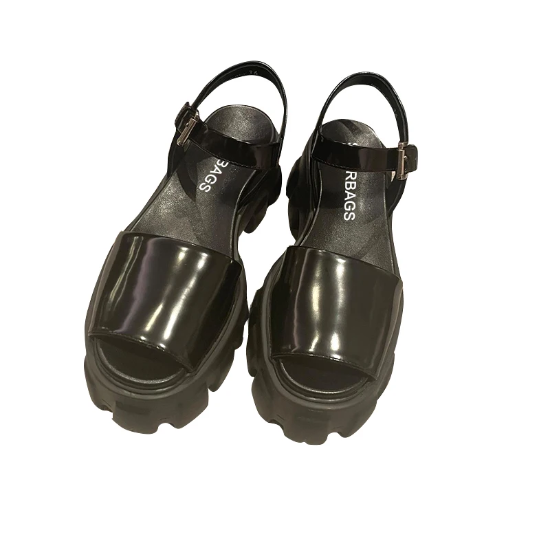 

starbagspra French original new slippers women's sandals chain, rubber bottom non slip inner leather luxury counter box dust