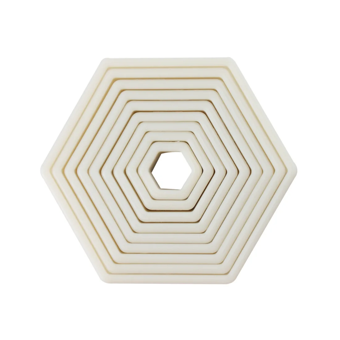 Мини формочки для печенья шестигранные Овальные круглые глиняные формы