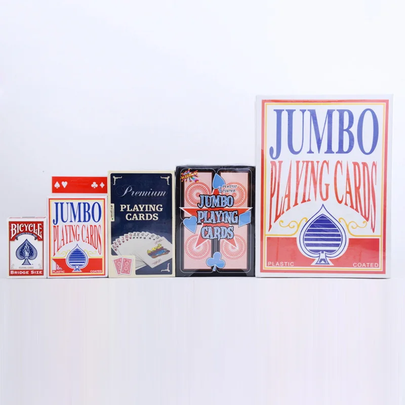 3 размера 2/4/9 раз супер большие гигантские игральные карты полная колода огромный