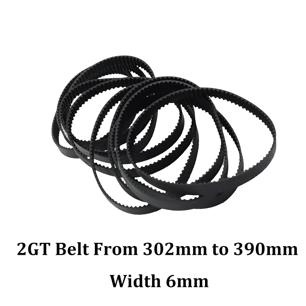 Детали для 3D-принтера GT2 6 мм Резиновый Ремень ГРМ с замкнутым контуром 302 308 320 330 336