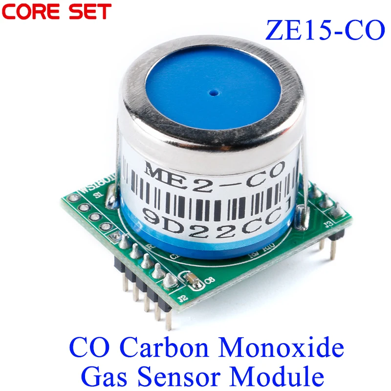 

Модуль датчика угарного газа ZE15-CO CO, аналоговый сигнал напряжения UART, цифровой выход для обнаружения газа в доме, ZE15CO