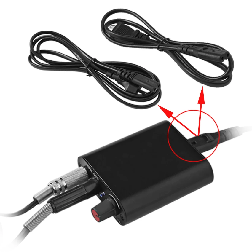 Блок питания для тату профессиональный цифровой ЖК дисплей мини машина блок