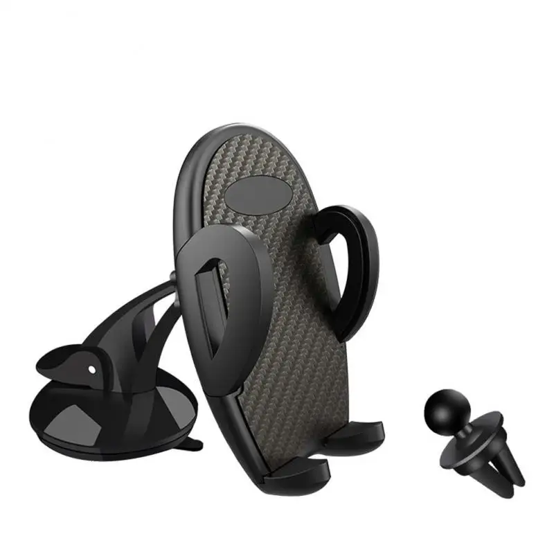 

360 Degree Rotating Universal Suction Cup Type Smartphone Stand Mobile Phone Holder Car Air Conditioner Port Navigation Bracket
