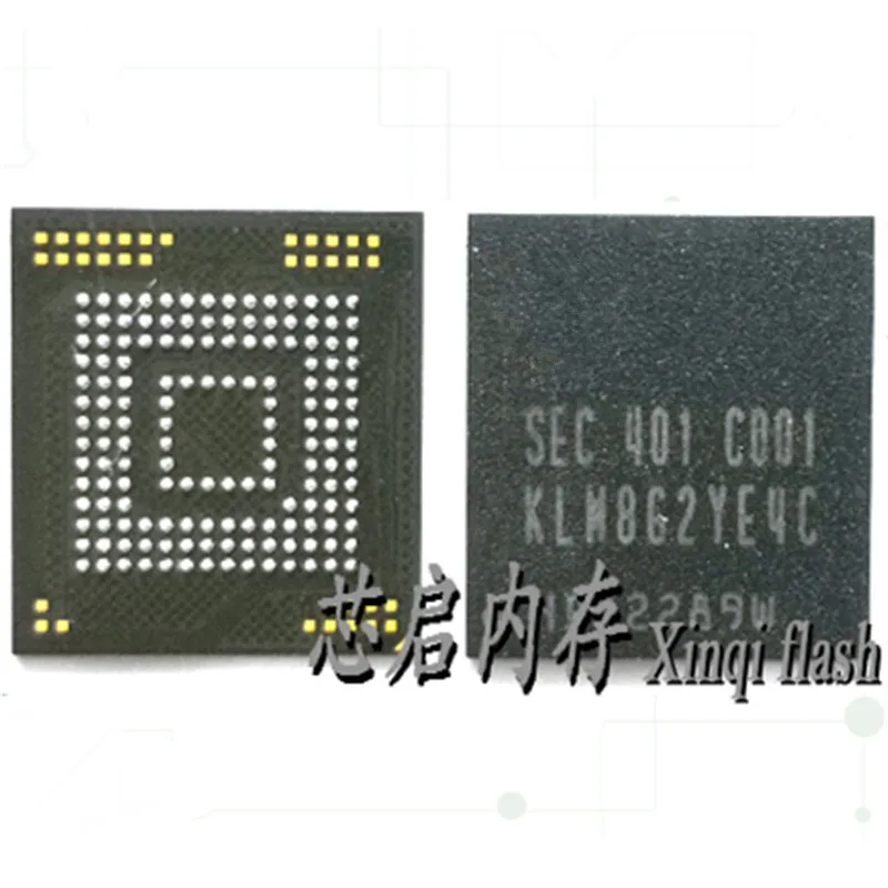 

5 pcs/lot KLM8G2YE4C KLM8G2YE4C-C001 8GB Memory Memory Chip KLM8G2FE3B-B001 KLM8G2FE3B BGA