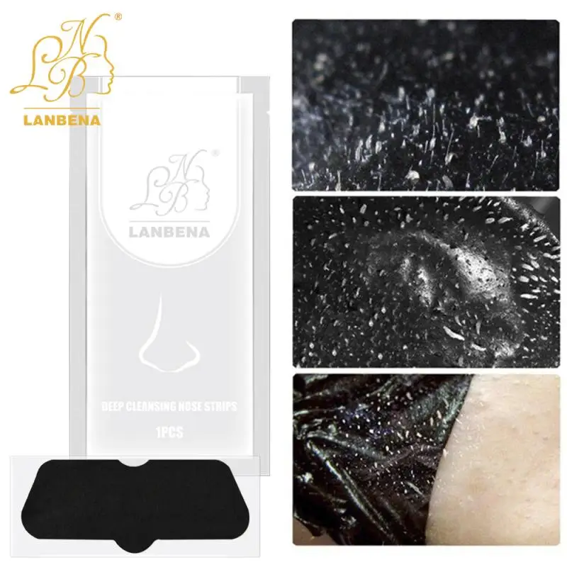 LANBENA 1/2/5/10 шт полоски для глубокого очищения и черных точек Стикеры пятно маска