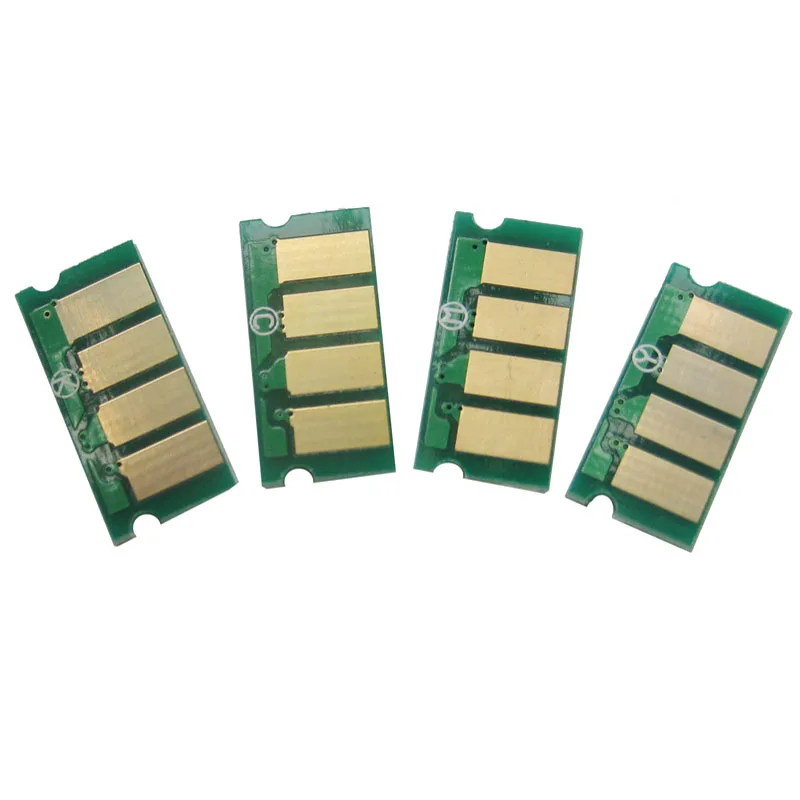 4 x чипа сброса для Ricoh SPC220 SP C220 C222 C240 SPC222 SPC240 C240dn C240sf чип тонер-картриджа |