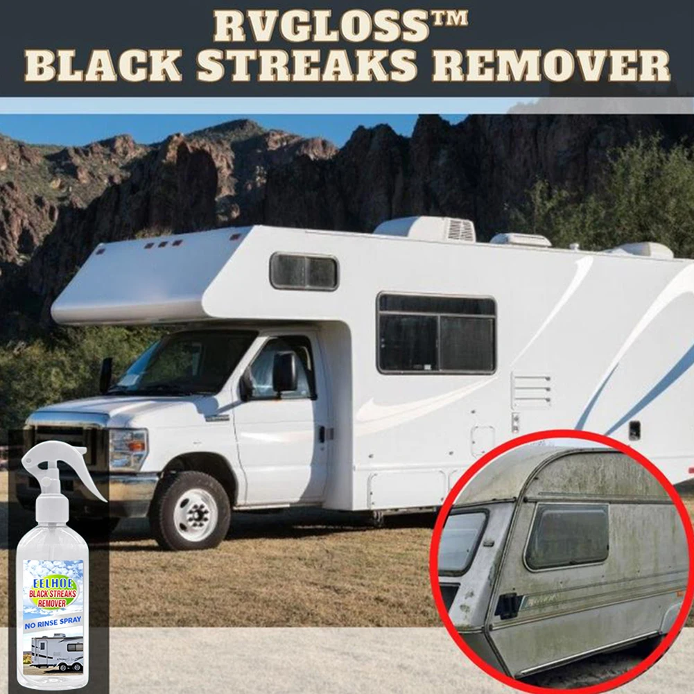 Coating Interior Seats Glass Plastic Maintenance Clean Car Black Streak Remover Spray RV Camper Trailer Motorhome Boat | Автомобили и