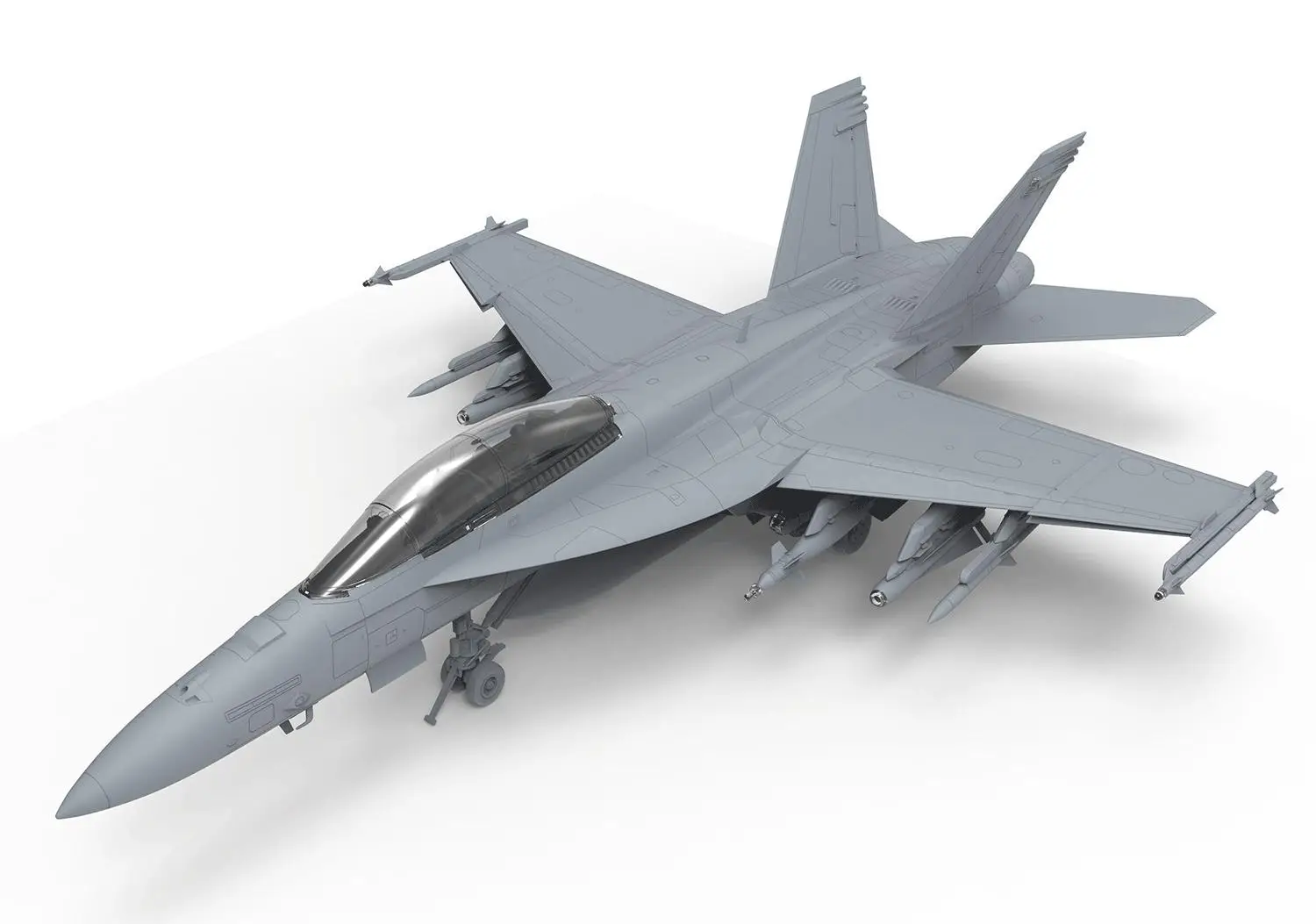 MENG LS-013 1/48 Боинг F/Фотографическая пластиковая модель | Игрушки и хобби