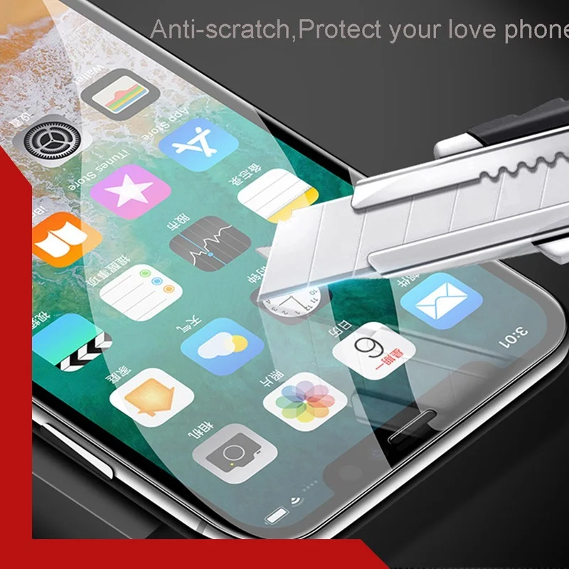 

Protective Tempered Glass for 11 12 Pro Max Glass 6s 7 8 XR X XS Plus 12 Mini 5s SE 2020 Screen Protector Glass