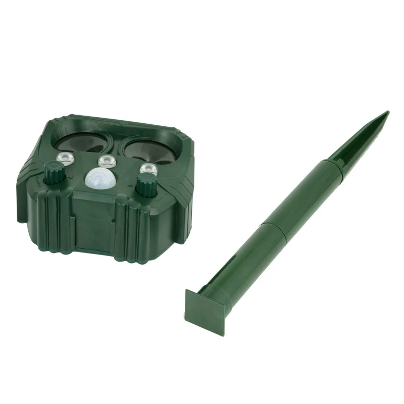 

Solar Ultrasonic Animal Repeller Outdoor Garden Waterproof Pest Repeller Snake Cat Dog Bird Dispeller Keep Animals Away