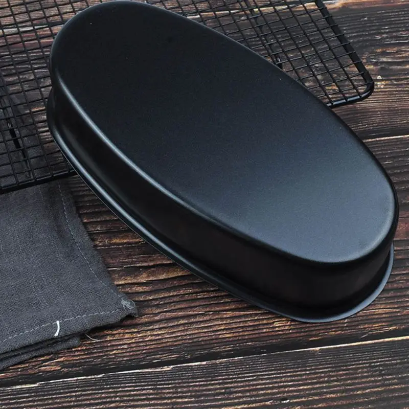 9 дюймов антипригарным Овальный Форма кекса чизкейк выпечки хлеба прессформы