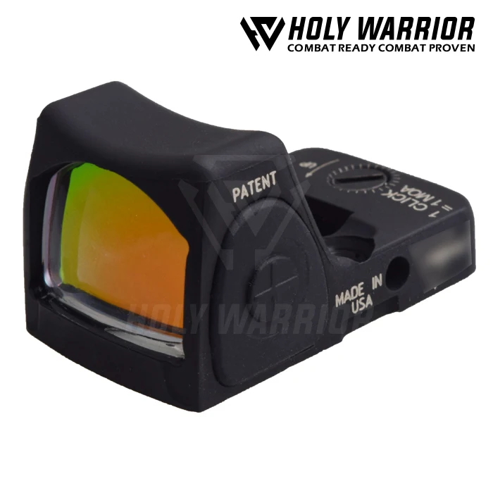 Нейлоновый Коллиматорный прицел RMR Holy Warrior с красной точкой Прицельный для Вивера
