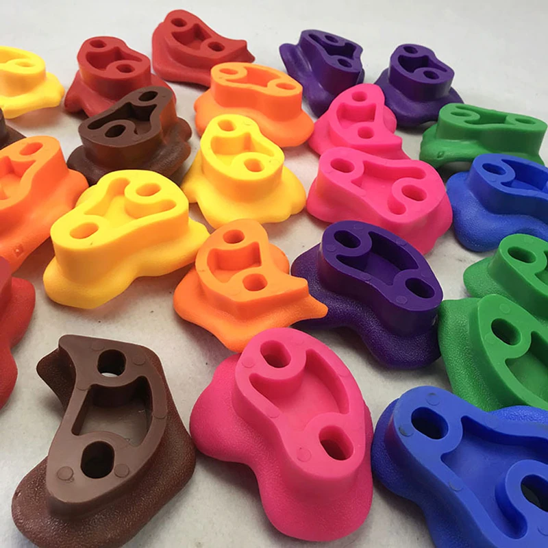 Детские игрушки для скалолазания 10 шт./Лот детские пластиковые деревянных стен