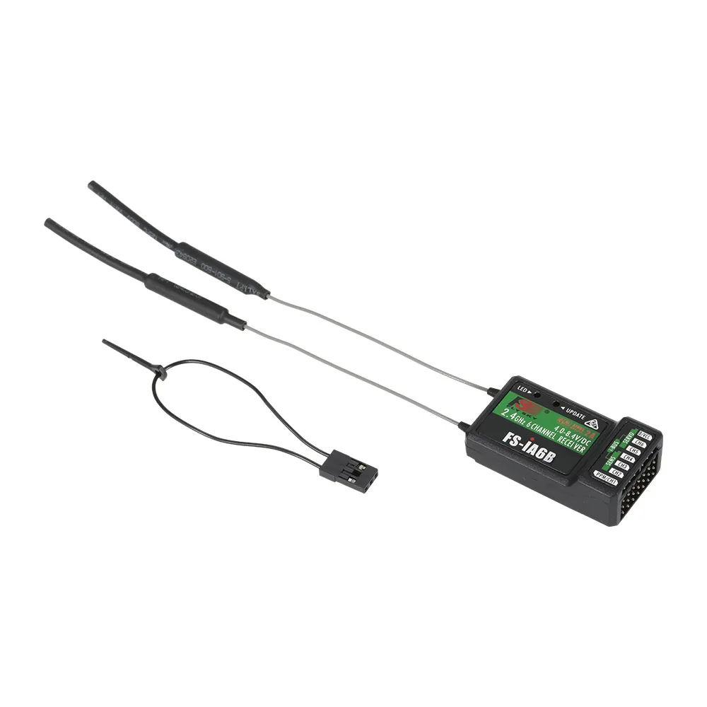 2.4G Flysky FS-iA6B 6Ch Receiver PPM Output with iBus Port Compatible i4 i6 i10 Transmitter | Игрушки и хобби