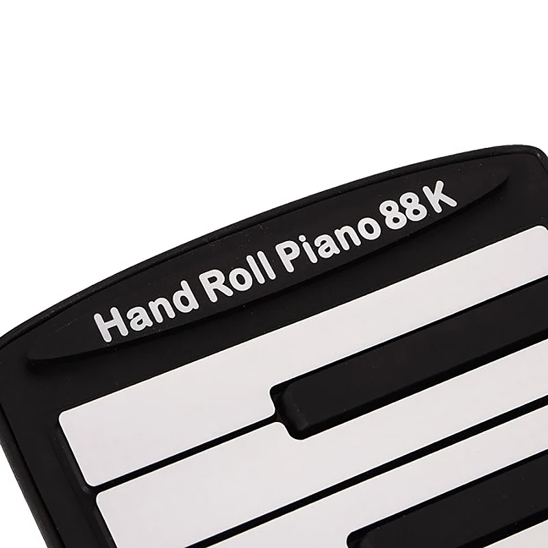 Профессиональная электронная клавиатура Midi 88 клавиш гибкая силиконовая для