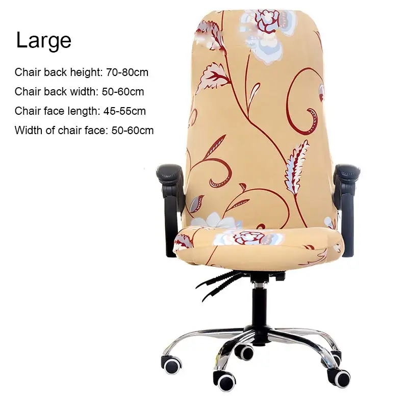 

High Quality Anti-dirty For Office Seat Office Spandex Removable Chair Covers Chairs 1PC Stretch Computer Seat Slipcovers