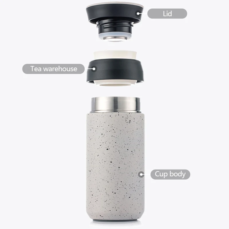 320 мл бутылка термоса термо вакуумная фляга Нержавеющая сталь термос для