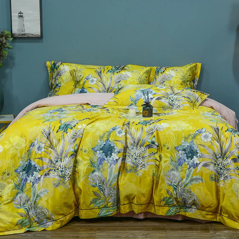 Роскошный комплект постельного белья в американском стиле 3D цифровая печать 100%