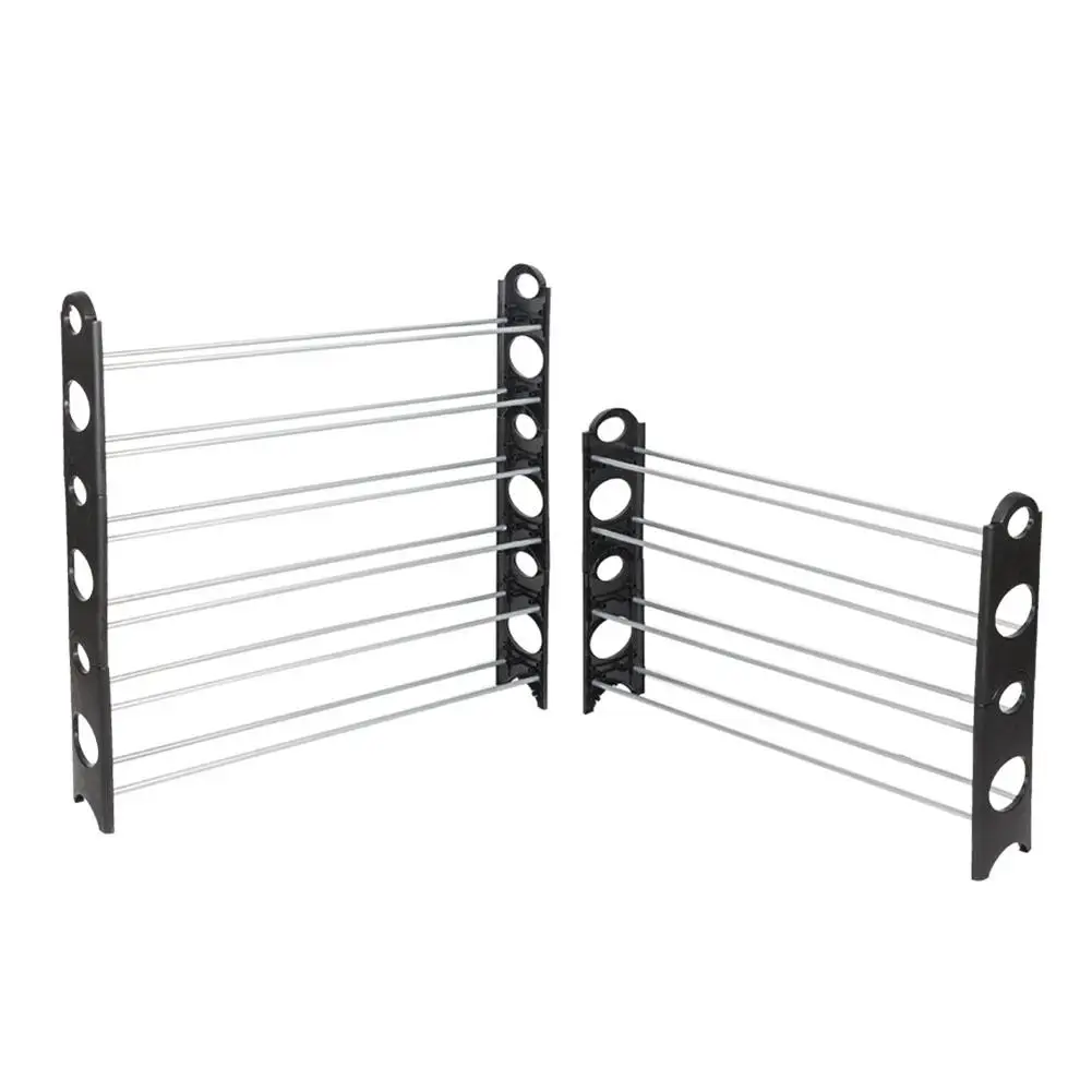 

Shoe Rack Aluminum Metal Standing Shoe Rack DIY Shoes Storage Shelf Home Organizer Accessories Shoe Rack