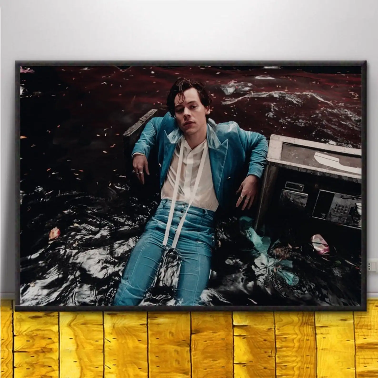

Home Decoration Canvas Harry Style Mv Scene Painting Pictures Wall Artwork HD Prints Modular Poster No Framed For Living Room
