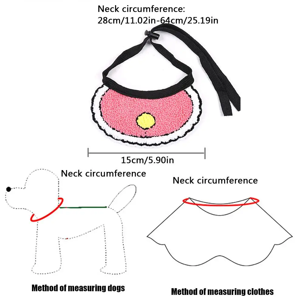Лидер продаж слюнявчик для домашних животных ошейник собак кружевная шаль